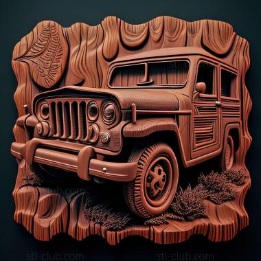 3D модель Jeepster Commando (STL)